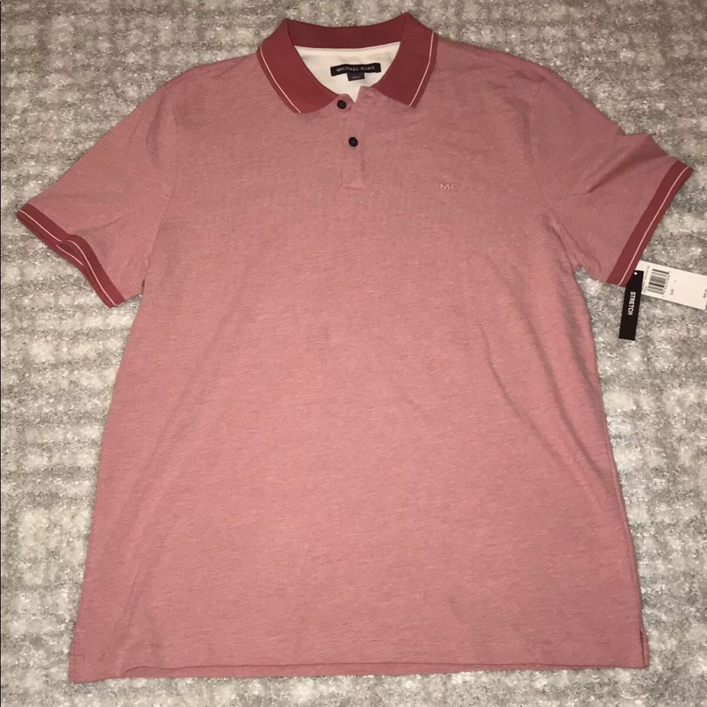 Michael Kors Dress Up Shirt Short Sleeve